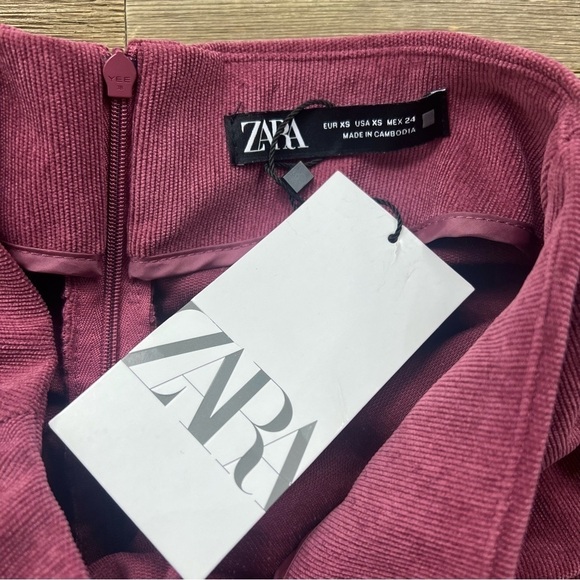 NWT Zara Draped Mini Skirt - Picture 8 of 8